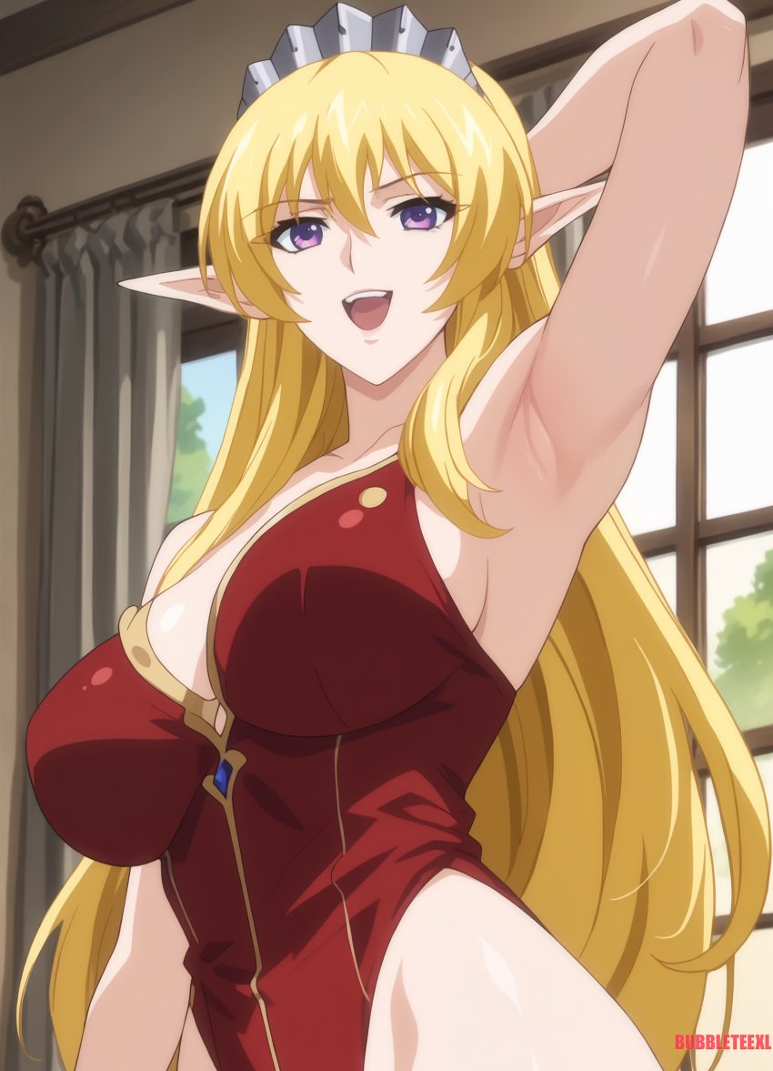 ai_assisted ai_generated anime elf-hime_nina hentai nina_aslato_winvilia