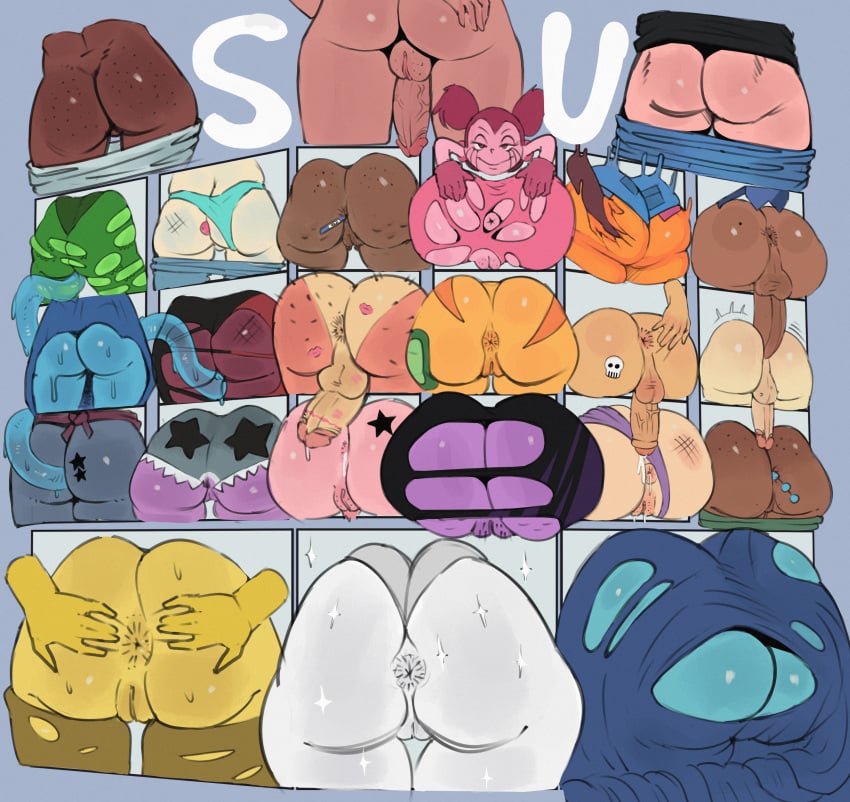 18girls 1futa 1futanari 5boys amethyst_(steven_universe) ass ass_focus ass_hole bismuth_(steven_universe) blue_diamond_(steven_universe) buck_dewey butt butt_hole cartoon_network connie_maheswaran female futa garnet_(steven_universe) greg_universe jasper_(steven_universe) jenny_pizza lapis_lazuli_(steven_universe) lars_barriga male pearl_(steven_universe) peridot_(steven_universe) priyanka_maheswaran r4stishk4 rose_quartz_(steven_universe) sadie_miller sour_cream_(steven_universe) spinel_(steven_universe) spread_anus spread_cheeks spreading steven_quartz_universe steven_universe stevonnie sugilite_(steven_universe) sunstone_(steven_universe) torn torn_clothes torn_clothing vagina white_diamond_(steven_universe) yellow_diamond_(steven_universe)