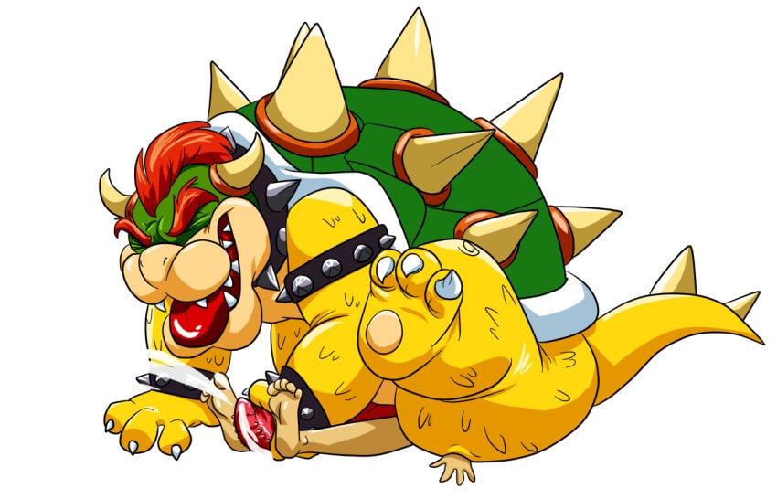 2014 3_toes 4_fingers 5_toes alpha_channel ambiguous_gender anonymous anthro ass barefoot bowser claws closed_eyes collar cum cum_on_floor cum_on_penis cumshot darthglacier erection facesitting hair happy hi_res high_resolution highres horn king koopa male male_only mario_(series) mohawk nintendo nude open_mouth orgasm penis plain_background raised_leg royalty scalie sharp_claws sharp_teeth short_hair sitting smile spikes teeth toe_claws toes tongue tongue_out transparent_background unknown_species wristband