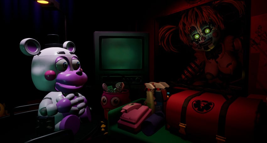 3d big_breasts chickenchicalover five_nights_at_freddy's five_nights_at_freddy's:_help_wanted helpy scrap_baby