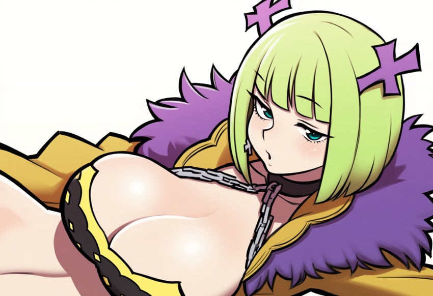 1girls ai_generated big_breasts brandish_mew breasts_bigger_than_head fairy_tail female female_only huge_breasts large_breasts mullon novelai solo solo_female solo_focus top_heavy