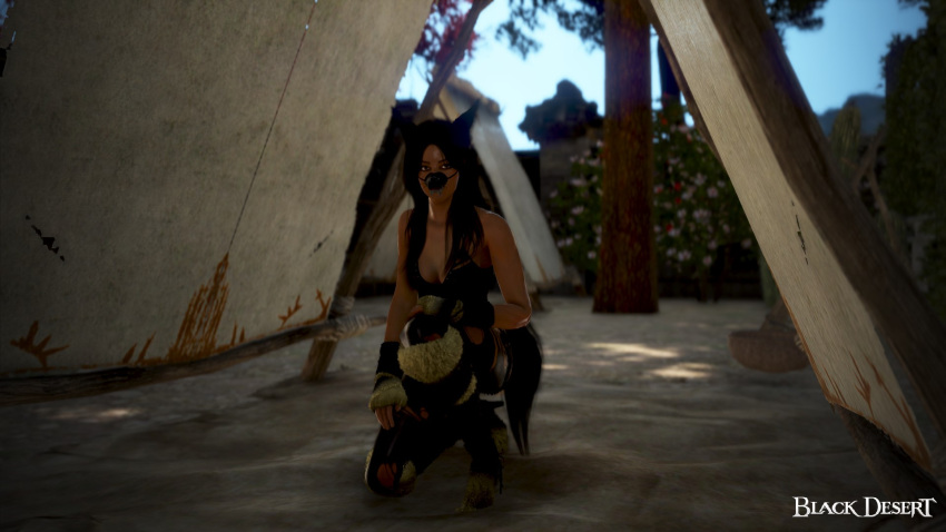 arab_female arabian_female bdo beurette black_hair dark-skinned_female degradation dog_ears dog_girl dog_muzzle dog_paws dog_tail exposed humiliation petplay yourbdoslave