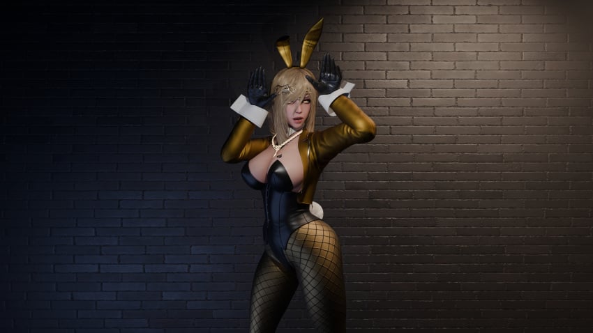 3d bunny_ears bunny_girl bunnysuit elden_ring gloves leotard looking_at_viewer queen_marika_the_eternal queen_of_spades woudlwonker819