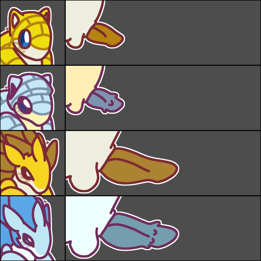 2d 2d_(artwork) 2d_artwork alolan_form alolan_sandshrew alolan_sandslash artist_signature balls ballsack barbed_cock barbed_dick barbed_penis barbs blue_blush blue_body blue_dick blue_flesh blue_fur blue_penis blue_spikes blue_spines blush blush_lines blushing blushing_at_viewer brown_cock brown_dick brown_flesh brown_penis brown_spikes brown_spines cock creatures_(company) dick digital_art digital_drawing digital_drawing_(artwork) digital_media digital_media_(artwork) game_freak gen_1_pokemon generation_1_pokemon male male_focus male_only nintendo nuts nutsack original_art original_artwork penis_chart penis_size_chart pokemon pokemon_(species) quills sandshrew sandslash sheath shrew spikes spines tan_body tan_fur testicles unsheathed white_body white_fur yellow_body yellow_fur