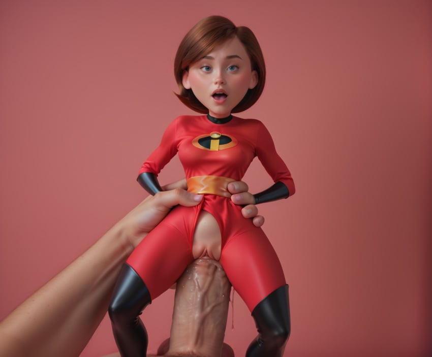 1boy 1girls ai_generated extreme_size_difference female giant helen_parr larger_male macro male male/female micro micro_on_macro micro_on_penis minigirl minigirl_on_penis mrmaybe59 size_difference smaller_female the_incredibles vaginal_penetration