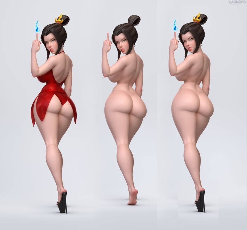 1girls 2024 3d amber_eyes annoyed artist_name asian asian_female ass ass_cleavage avatar_legends avatar_the_last_airbender azula back back_view big_ass big_breasts bitch black_hair blue_fire blush breasts choker clothing dress edit feet female female_only fire fire_nation hair_ornament heels high_heels human human_female human_only large_ass large_breasts legoman light-skinned_female light_skin lingerie looking_at_viewer looking_back looking_back_at_viewer middle_finger multiple_images nail_polish nude open_toe_shoes paag phat_ass platform_heels ponytail posing princess pyrokinesis realistic_proportions red_dress red_nails royalty sideboob simple_background sketch solo solo_female stiletto_heels straight_hair teenage_girl teenager underboob villain villainess walking white_background zaknimb