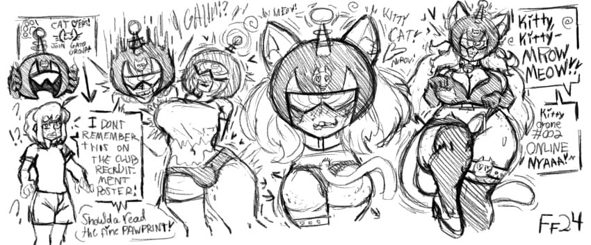 ass_expansion bimbo bimbofication brainwashing breast_expansion catgirl comic fanterfane female gender_transformation helmet identity_death mind_control mtf_transformation nipples robot_girl robotization tagme topless transformation transformation_sequence