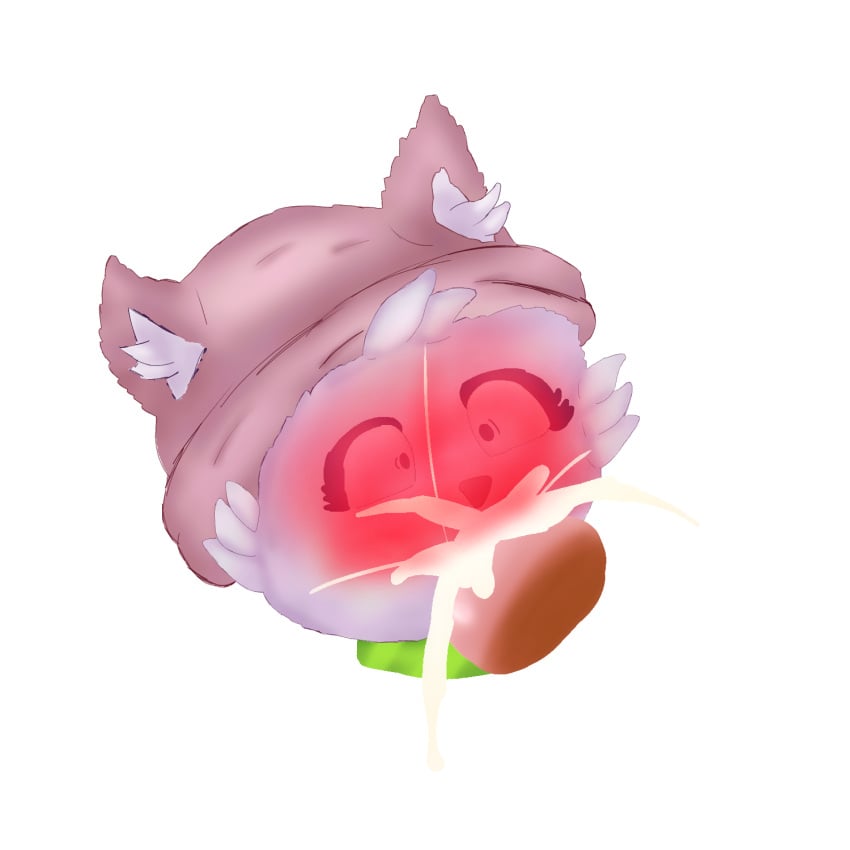 barrapi_(supersus) cattail cattail_(plant) cattail_(pvz) cum cum_drip cum_in_mouth plants_vs_zombies png sticker suprised suprised_look