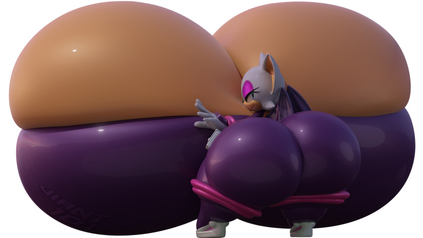 1girls 3d 3d_model anthro ass_built_separately bubble_butt cleavage female female_only from_behind huge_ass hyper_ass hyper_breasts jiant101 mobian mobian_(species) mobian_bat rouge_the_bat sega sonic_(series) sonic_adventure_2 sonic_the_hedgehog_(series) tagme