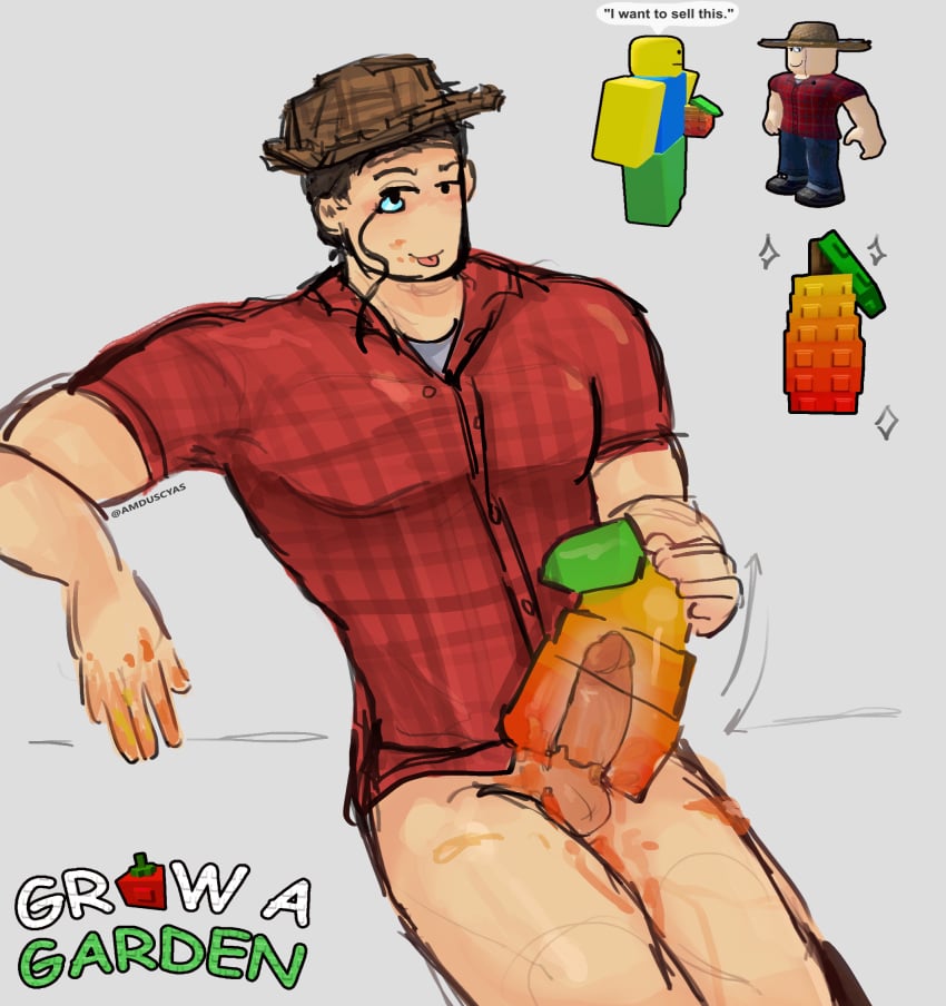 Steven (Grow A Garden) Rule 34 Image