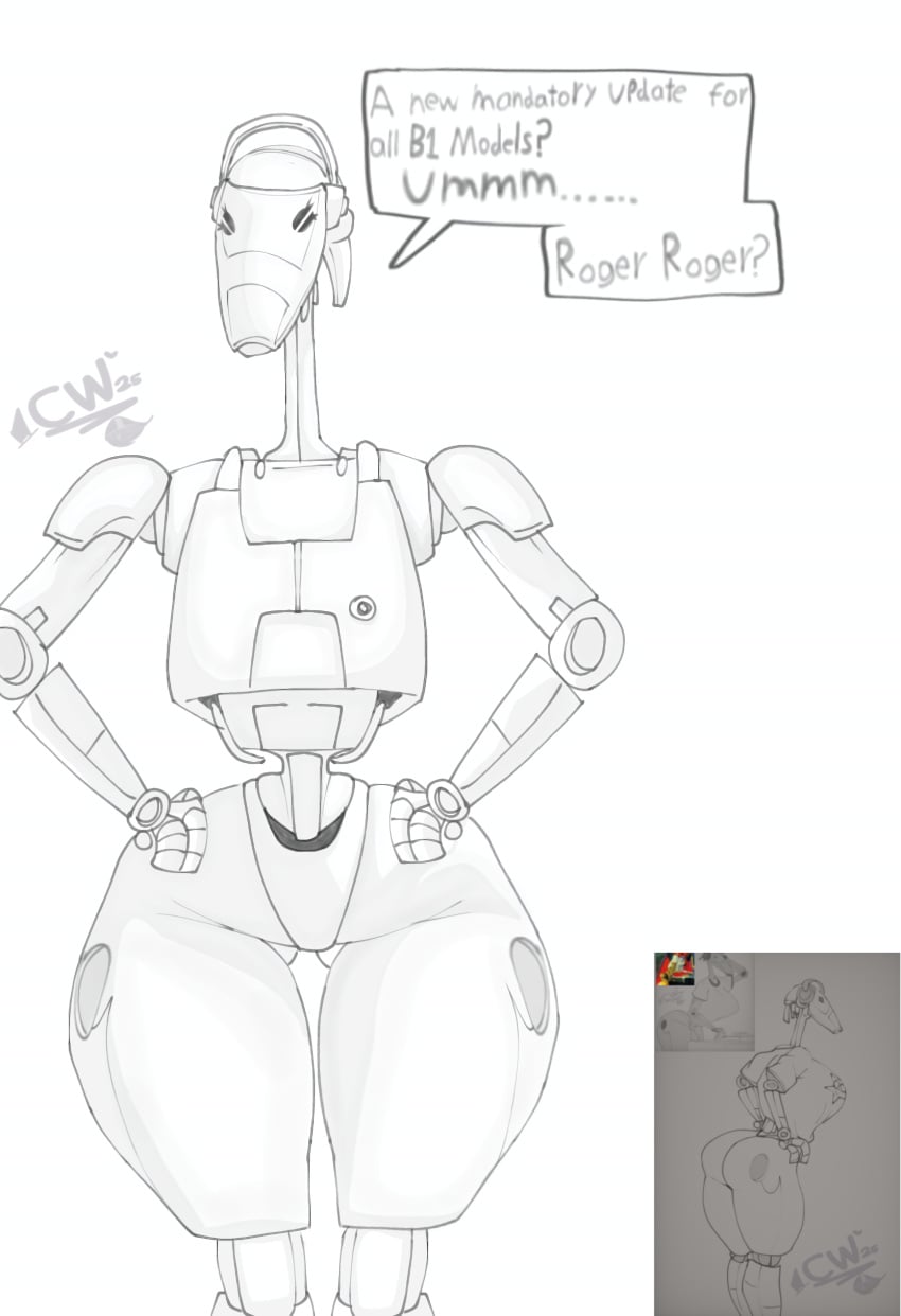 B1 Battle Droid (Clone Wars) Rule 34 Image