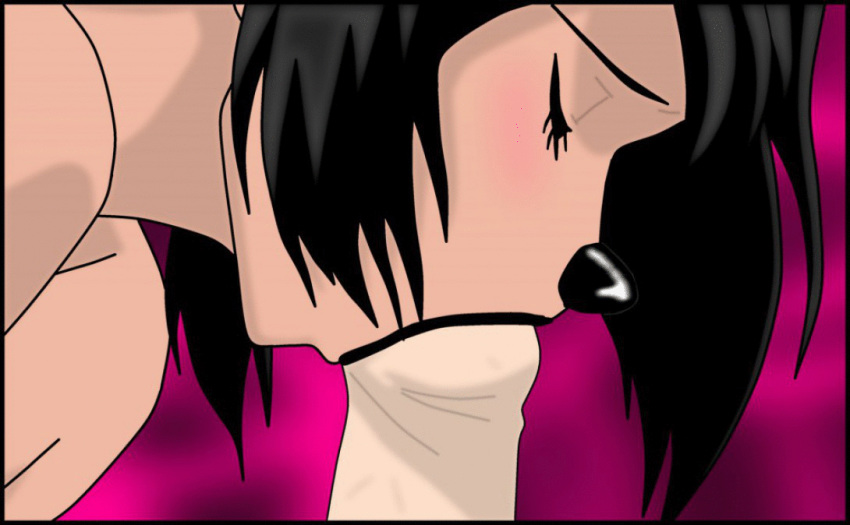 animated artist_request black_hair black_nose blush closed_eyes furry hair no_humans oral oral_sex penis sex tempest_gale