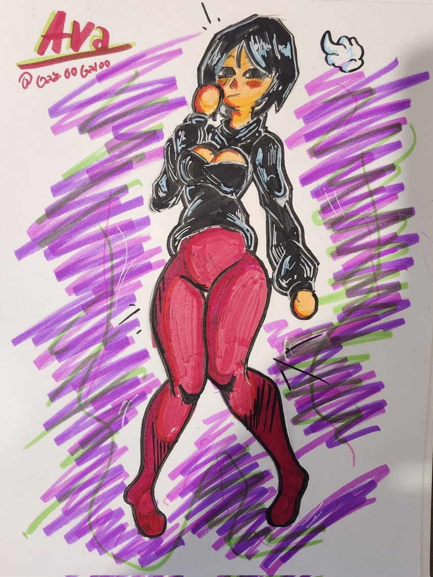 artist_request ava_(gazoogaloo) mii nintendo oc