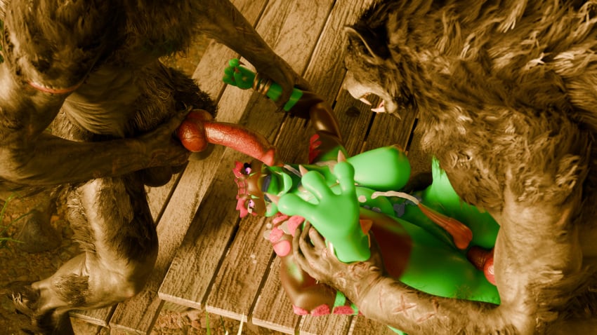 16:9 3d anal anal_sex animal_genitalia animal_penis anthro anus areola ass balls bench big_balls big_breasts blender_(artwork) bodily_fluids breasts canid canine canine_genitalia canine_penis canis claws crocodilian cum cum_in_mouth cum_inside cum_on_belly cum_on_body cum_on_breasts cum_on_chest cum_on_face cum_on_self digital_media_(artwork) drinking drinking_cum ejaculation erection facial_piercing feet fellatio fur furniture futanari genital_fluids genitals grab_behind_knot grabbing_wrist group hi_res intersex intersex/male jewelry kroxigor kroxigor_(vulgarvictor) leg_grab lying male male/male male_penetrating mammal mythological_canine mythological_creature mythology necklace nipples nude on_back open_mouth oral orgasm outside park penetration penile penis picnic_table piercing plant public reptile scales scalie sex size_difference skarrfox skarrfox_(artist) smile swallowing table tail tapering_penis teeth tongue tongue_out trio werecanid werecanine werecreature werewolf widescreen wolf