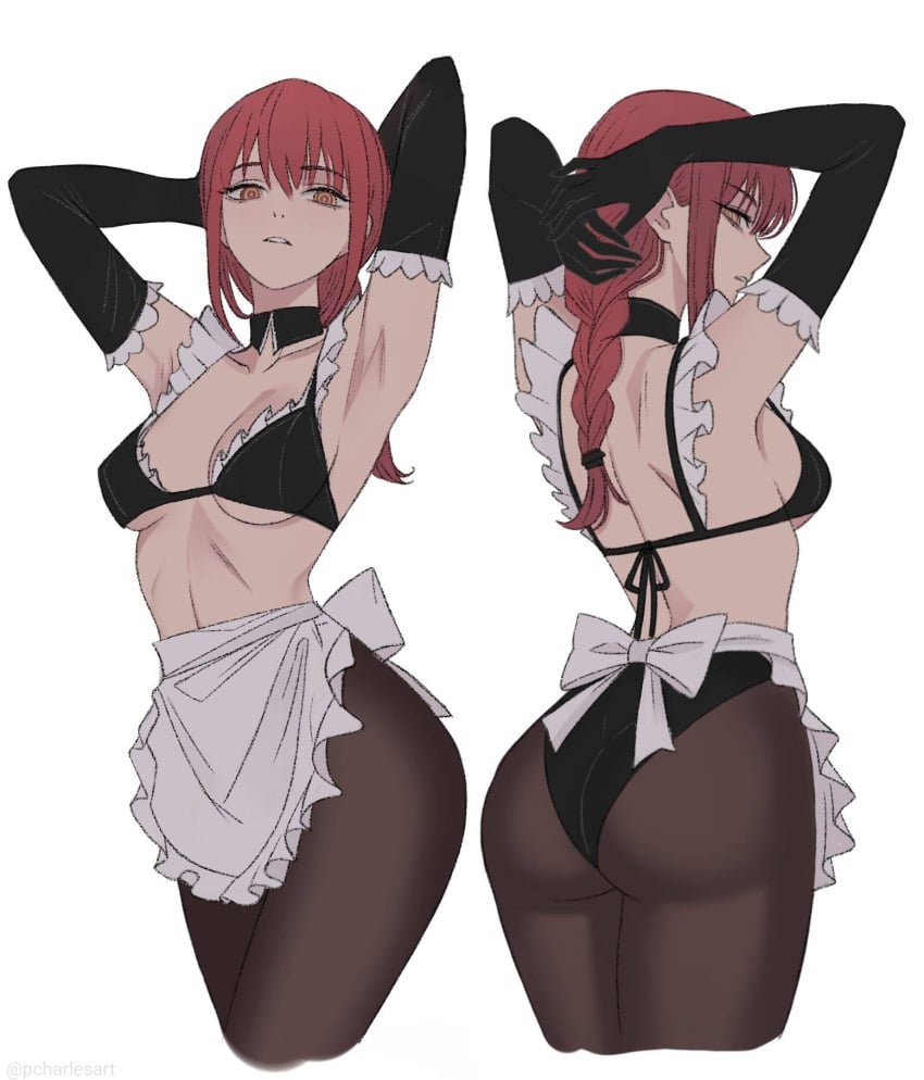 1girls 2d 2d_(artwork) 2d_artwork adult adult_female alternate_angle alternate_view anime anime_character arm_behind_head arm_up armpit armpit_crease armpit_peek armpits arms_behind_head arms_up ass ass_cleavage ass_crack back back_shot back_view background behind_view belly belly_button below_view big_boobs big_breasts bikini bikini_top black_bikini black_bikini_top black_collar black_elbow_gloves black_gloves black_long_gloves black_swimsuit black_swimwear blank_background blank_expression blank_eyes blank_stare braid braided_hair braided_ponytail braids breasts breasts_apart brown_legwear brown_pantyhose brown_stockings brown_tights busty busty_female busty_girl butt chainsaw_man charlesart collar collarbone curvaceous curvaceous_body curvaceous_female curvaceous_figure curvaceous_hips curvy curvy_body curvy_female curvy_figure curvy_hips different_angle digital digital_art digital_drawing digital_drawing_(artwork) digital_media digital_media_(artwork) down_angle drawing elbow_gloves elbows emotionless eye-level_view eyebrows_visible_through_hair fanart female female_focus female_only fit_female from_back from_behind from_behind_angle from_behind_view from_below from_below_view from_front front_view gloves gluteal_fold groin hair_between_eyes hairless_armpits halterneck hand_behind_head hand_up hands_behind_head hands_up hourglass_figure inframammary_fold knees_out_of_frame large_boobs large_breasts lean_figure legs_closed legs_together legwear linea_alba long_gloves long_hair looking_at_viewer looking_back looking_back_at_viewer low-angle_shot low-angle_view low_angle low_angle_view maid maid_apron maid_bikini maid_dress maid_outfit maid_uniform makima_(chainsaw_man) manga_character mappa mature mature_female mature_woman median_furrow midriff monotone_background multiple_views narrow_waist navel neutral_expression nipple_bulge one_color_background pantyhose plain_background ponytail portrait posing posing_for_the_viewer presenting_armpit rear_view red-haired_female red_hair ribcage ribs ring_eyes ringed_eyes shaved_armpits shonen_jump shoulder_blades shueisha sidelocks single_braid slender_body slender_waist slim_female slim_waist solid_color_background solo standing stockings stomach string_bikini swimsuit swimwear thick_ass thick_butt thighs thighs_together tied_hair tights top_view under_view underboob upper_body weekly_shonen_jump white_background wide_hips woman yellow-eyed_female yellow_eyes