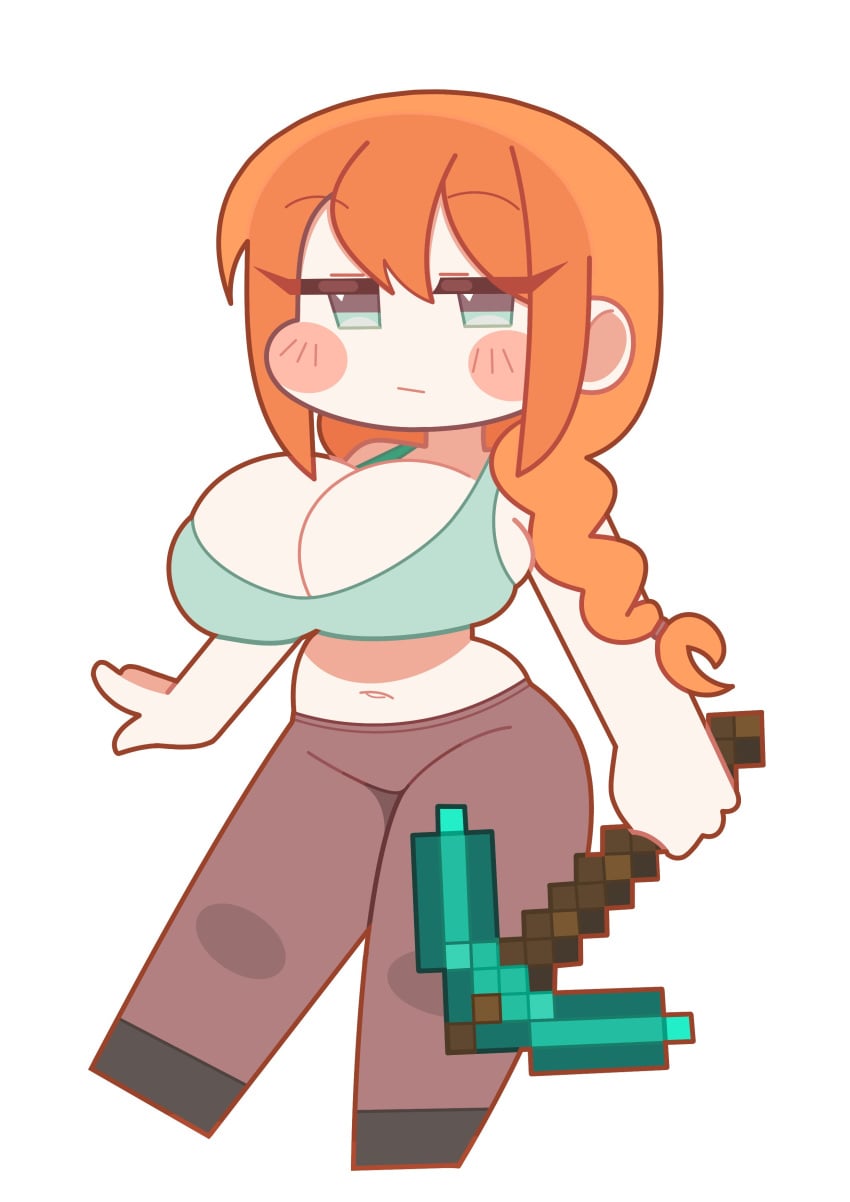 Alex (Minecraft) Rule 34 Image