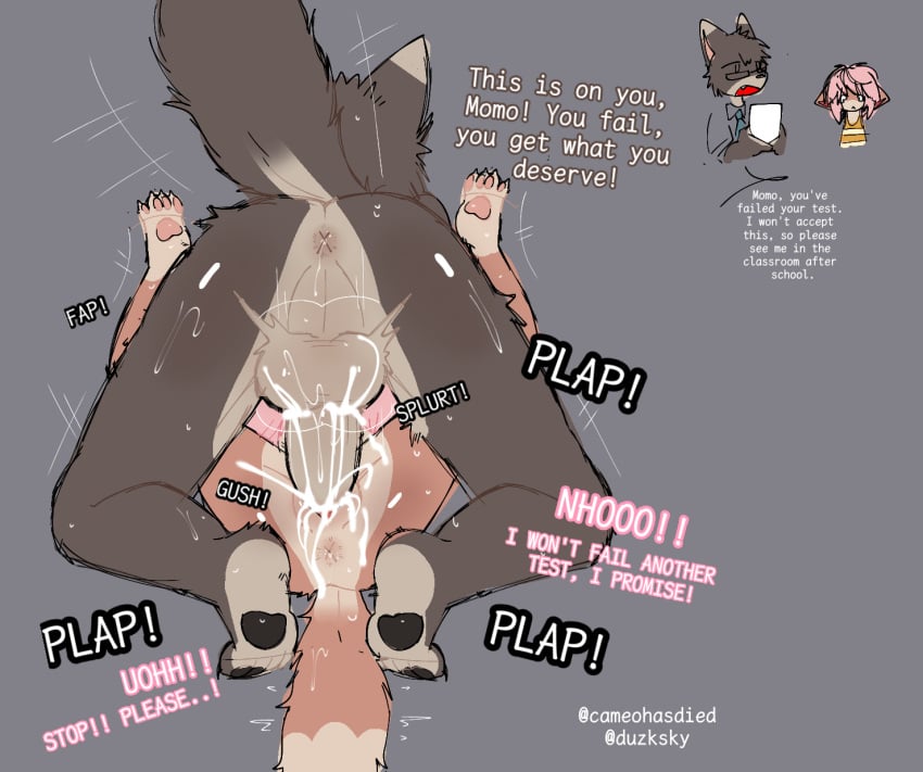 1boy 1boy1girl 1girls age_difference anal_fluids anthro anthro_female anthro_male anthro_on_anthro anthro_only anthro_penetrated anthro_penetrating anthro_penetrating_anthro anus ass balls black_pawpads bodily_fluids brown_body brown_fur cameohasdied canid canine clothed clothing countershading cub cum cum_in_pussy cum_inside dialogue dipstick_ears dipstick_tail dominant dominant_male duo ear_markings english english_text explicitly_stated_nonconsent eyewear feet female female_cub female_penetrated forced fox from_front_position fur furry furry_female furry_male furry_only genital_fluids genitals glasses hair hi_res imminent_sex larger_male larger_penetrating larger_penetrating_smaller male male/female male_penetrating male_penetrating_female mammal markings mating_press momo_(dagasi) multicolored_ears nude older_male older_man_and_younger_girl older_penetrating older_penetrating_younger onomatopoeia pawpads penetration penile penile_penetration penis penis_in_pussy perineum pink_hair pink_pawpads rape rear_view sex size_difference smaller_female smaller_penetrated sound_effects student student_and_teacher submissive submissive_female sweat tail tail_markings teacher text toes uohhhhhhhhh! url vaginal_fluids vaginal_penetration wearing_glasses x_anus young young_anthro young_female young_penetrated younger_female younger_penetrated