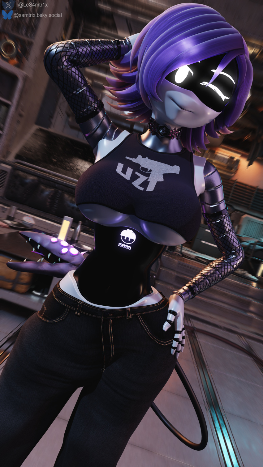 Uzi (Murder Drones) Rule 34 Image