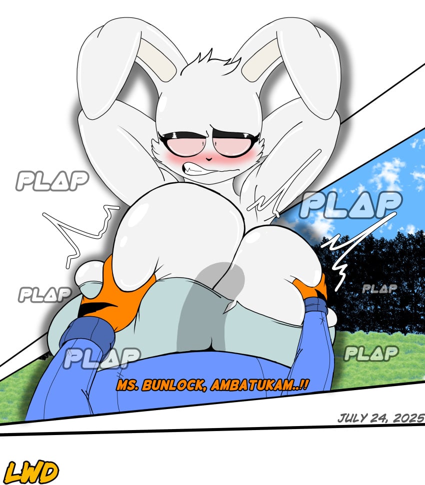 alien ambatukam anthro anthro_on_anthro big_breasts black_eyeshadow blush blushing_female boob_grab boob_squish breast_grab breast_squeeze breast_squish breasts breasts_bigger_than_head bunny bunny_ears cleavage cleavage_overflow clothed clothed_sex clothing covered_paizuri crop_top dialogue fangs female femboy_on_female fully_clothed furry hands_behind_head huge_breasts humping imminent_orgasm lwd_cartoonz male male/female male_pov massive_boobs massive_breasts neil_lash orange_fur original_characters outdoor_sex outdoors paizuri_on_lap paizuri_under_clothes penis penis_between_breasts penis_shadow pov_male pov_paizuri red_eyes striped_body sweater turtleneck turtleneck_sweater white_fur