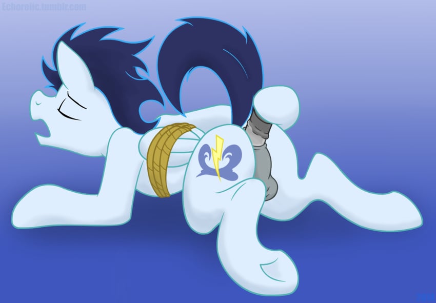 2014 anal anal_sex animal_genitalia anus ass echorelic equine friendship_is_magic horse horsecock male mammal my_little_pony penetration penis pony raised_tail soarin_(mlp) wonderbolts_(mlp)