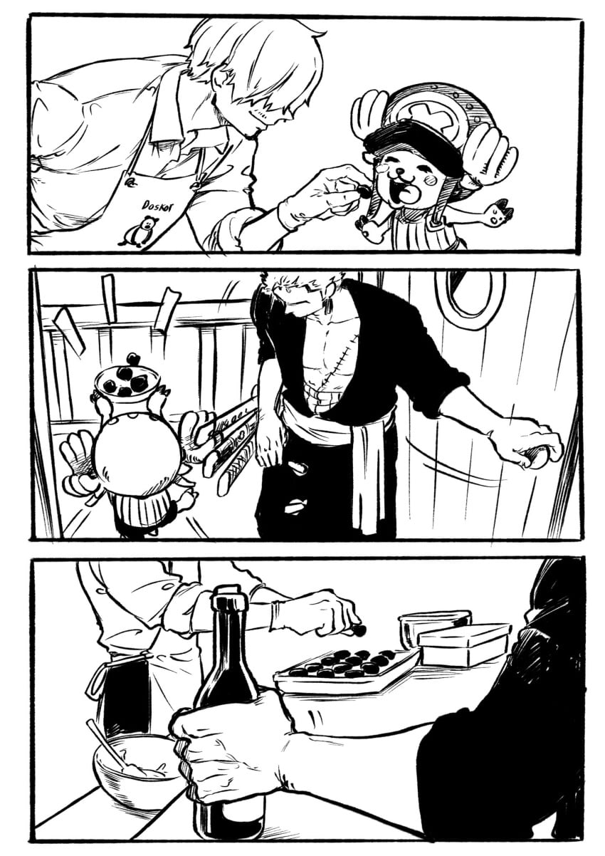 Roronoa Zoro (One Piece) Rule 34 Image