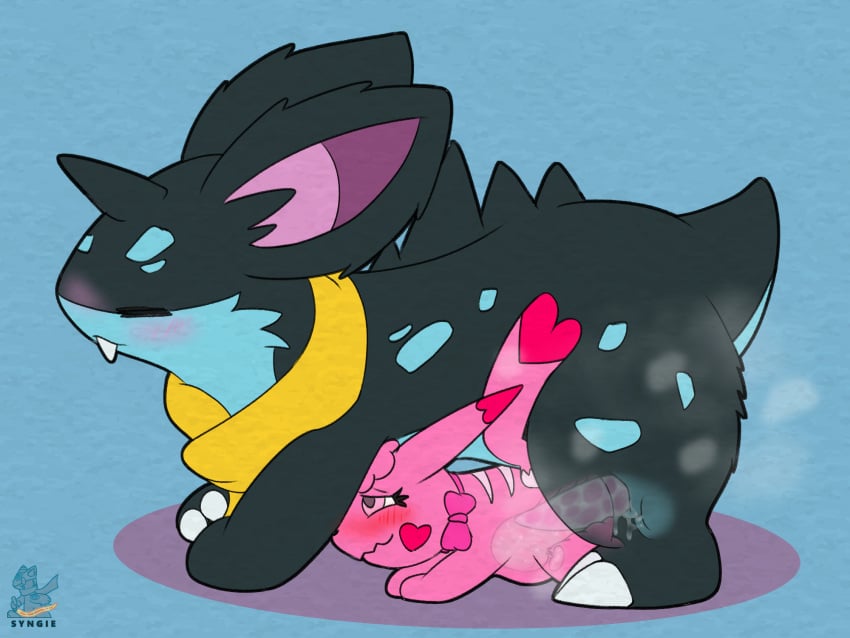 dart_(syngie) duo female feral generation_1_pokemon hi_res internal internal_vaginal loaf loaf_sex male male/female nidoran nidoran♂ nintendo pikachu pokemon pokemon_(species) sex size_difference syngie vaginal_penetration x-ray_view