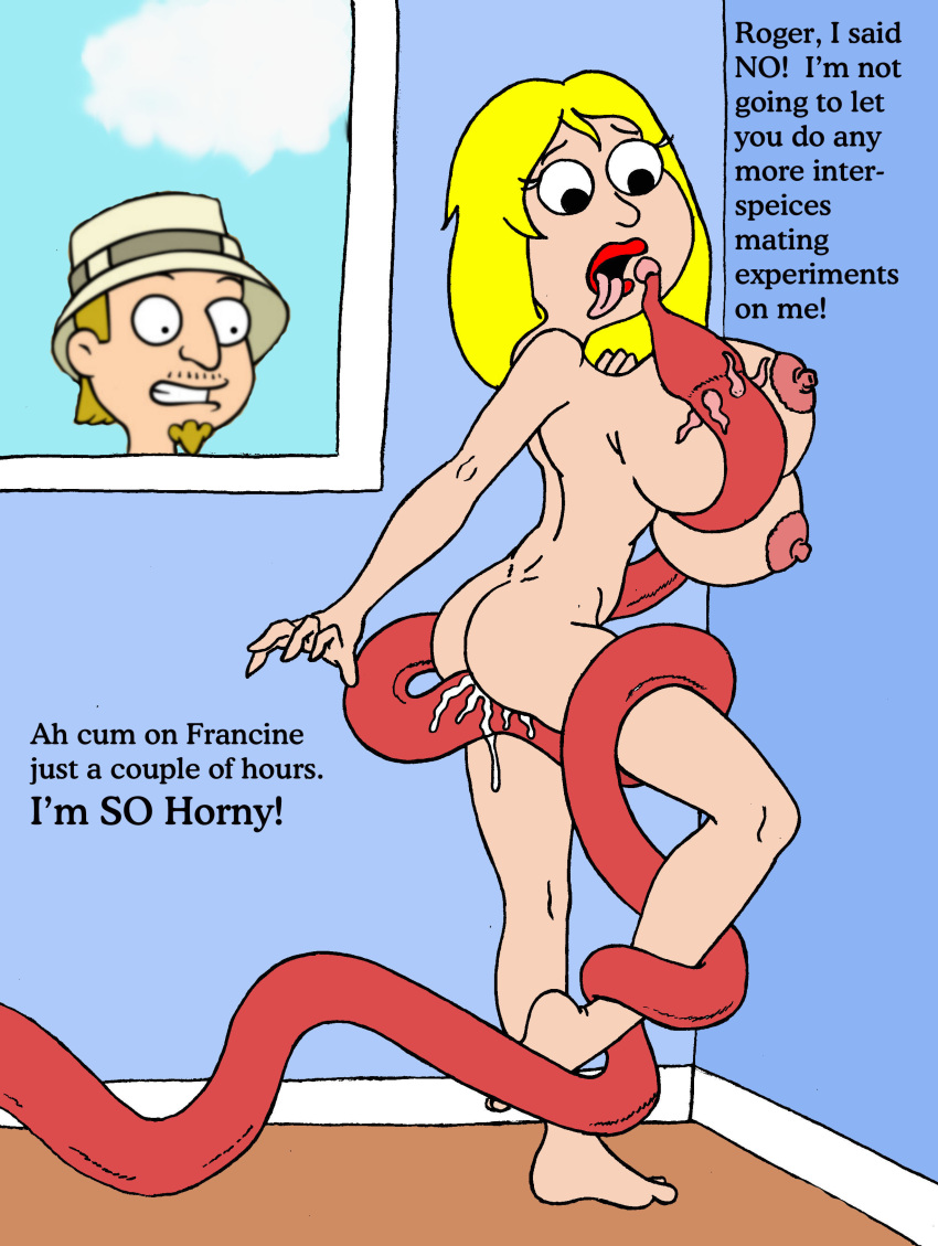 alien american_dad francine_smith imminent_rape jeff_fischer nipples roger_smith sbb tentacles