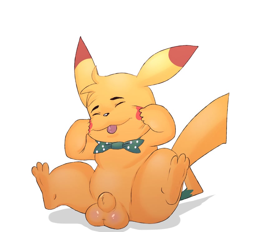 balls cute eroborus male male_only nintendo pikachu pokemon sheath solo video_games wendell