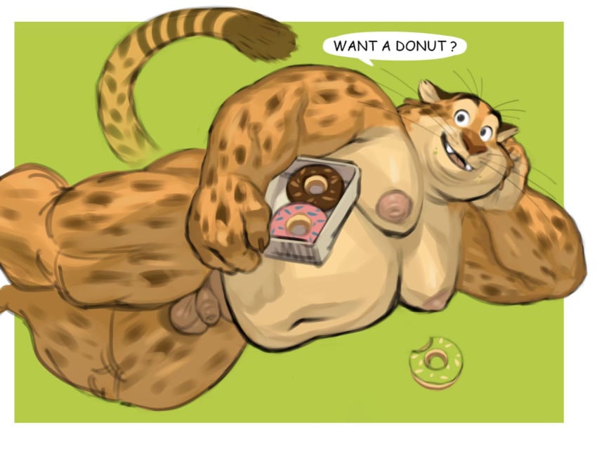 Benjamin Clawhauser (Disney) Rule 34 Image