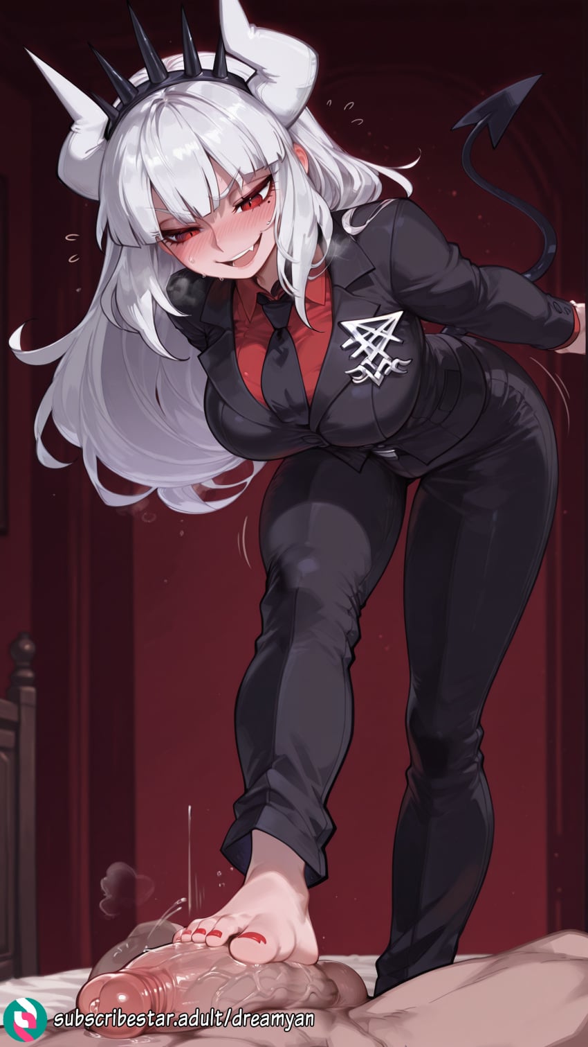 Lucifer (Helltaker) Rule 34 Image