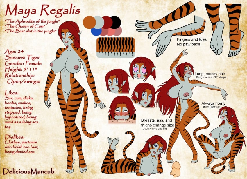 curvy furry_female maya_regalis tigerlover4021