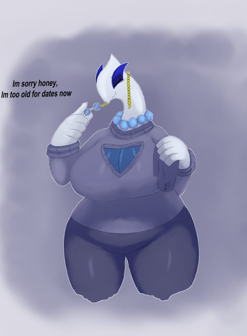 artesjsc big_breasts breasts cleavage female huge_breasts lugia milf pokemon pokemon_(species) thick_thighs wide_hips