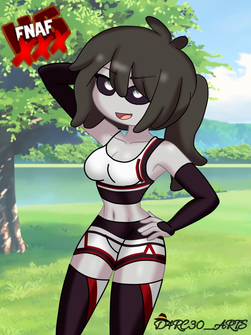 alternate_version_available black_hair cheerleader_uniform d4rc30_arts dir_arts fhs fhsz3r0 fnafhs fnafhs_z3ro fnafhsrule34 fred_(fnafhs) frida_(fnafhs) grey_skin rule_63 rule_63 rule_63 strip_game white_hair