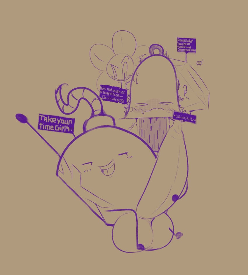 banana battle_for_bfb battle_for_bfdi battle_for_dream_island bell_(bfdi) bfb bfdi bomby_(bfdi) dialogue excessive_genital_fluids flower_(bfdi) holding_object hyper_penis jacknjellify object_show object_show_community object_shows osc penis ponk ruby_(bfdi) sketch sketch_page the_power_of_two tpot