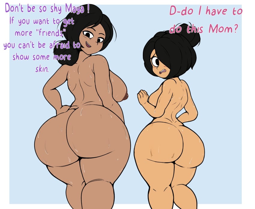 1female 1girls cpt-pop female huge_ass jpg maya_schoppenboer milf mother_and_daughter ongezellig soei_schoppenboer solo solo_female tagme twitter_link