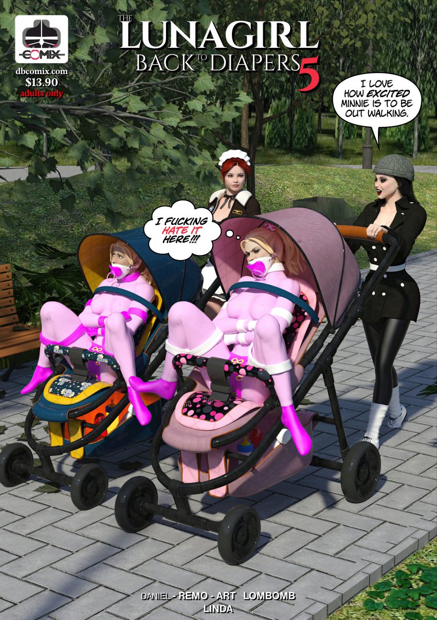 abdl bdsm bondage captured cosplay costume crime_figther depowered diaper domme gagged helpless high_heels humiliation latex lunagirl machine metal_bondage milf mistress pacigag restrained reverse_prayer rope rubber slave submission superheroine teenager tied_up uniform