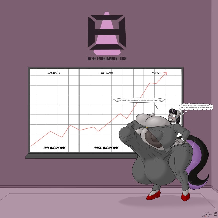 absurd_res anthro badgerben big_breasts big_penis breast_expansion breasts cdrspark equid equine expansion genital_expansion genitals gynomorph hi_res horn horse huge_breasts huge_cock hyper hyper_breasts hyper_genitalia hyper_penis intersex magna-save mammal mythological_creature mythological_equine mythology penis penis_expansion pony solo unicorn