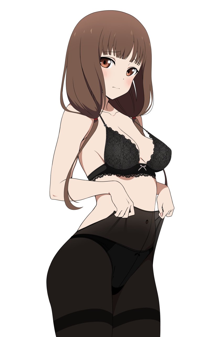 1girls absurd_res absurdres areola_bulge ass bare_arms bare_chest bare_hands bare_midriff bare_shoulders bare_skin belly belly_button black_bra black_legwear black_panties black_pantyhose black_stockings black_underwear blunt_bangs blush blush_face blush_lines blushed_face blushing_at_viewer blushing_face blushing_female bra breasts brown_eyebrows brown_eyes brown_eyes_female brown_hair brown_hair_female busty busty_female busty_girl busty_teen cleavage collarbone coro_fae covered_areola covered_areolae covered_crotch covered_navel covered_nipples covered_pussy covered_vagina curvy curvy_ass curvy_body curvy_female curvy_figure curvy_hips curvy_teen dot_nose elbows embarrassed embarrassed_exposed_female embarrassed_expression embarrassed_female exposed_arms exposed_belly exposed_chest exposed_hips exposed_legs exposed_midriff exposed_navel exposed_shoulders exposed_skin exposed_thighs eyebrows_visible_through_hair fair_skin female female_focus female_only fingernails fingers frilled_bra frilled_panties frilled_underwear groin hair_tie high_resolution high_school_student highres hourglass_figure iino_miko kaguya-sama_wa_kokurasetai_~tensai-tachi_no_renai_zunousen~ lace-trimmed_bra lace_bra lace_underwear laced_bra laced_underwear lean_body lean_figure legs legs_closed legs_together legwear legwear_pull light-skined_female light-skinned light-skinned_female light_skin light_skin_female light_skinned light_skinned_female long_hair looking_at_viewer looking_sideways looking_to_the_side medium_breasts midriff narrow_waist navel nervous nervous_expression nervous_face nervous_female nipple_bulge panties pantyhose pantyhose_pull red_hair_tie ribbon_bra ribbon_panties school_girl shoulders shy shy_expression sideboob simple_background slender_body slender_waist slim_girl slim_waist smooth_skin solo standing stockings teen_girl teenage_girl teenager thick_ass thick_thighs thighband_pantyhose thighs thin_waist twintails twintails_(hairstyle) underboob underwear upper_body v-line white_background wide_hips