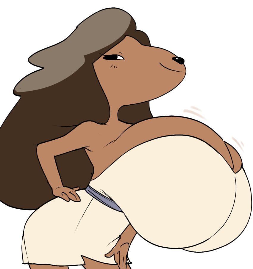 1girls 2024 4_fingers adventure_time anthro bare_shoulders bent_arm big_breasts big_iris big_snout biped black_blush black_eyes black_nose blush blush_lines breasts breasts_bigger_than_head brown_body brown_breasts brown_hair canid canine canis cartoon_network cleavage cleavage_overflow clothed clothed_anthro clothed_female clothing dark_hair dark_nose dbaru digital_drawing_(artwork) digital_media_(artwork) domestic_dog dress eyelashes female female_only fingers hair hand_on_hip hand_on_own_hip hi_res huge_breasts humanoid_hands hyper hyper_breasts iris light_body light_breasts long_eyelashes long_hair mammal massive_breasts monotone_body motion_lines motion_outline mouth_closed no_pupils portrait pose samantha_(adventure_time) simple_background skimpy smile smiling_at_viewer smirk smirking_at_viewer snout solo solo_female standing thick_thighs three-quarter_portrait three-quarter_view top_heavy white_background white_clothing white_dress