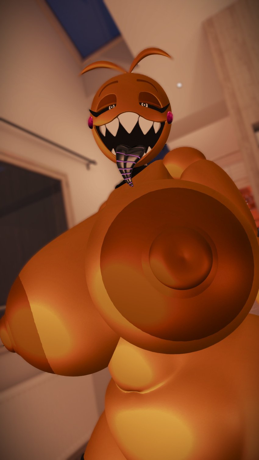 areola areolae bellavr big_boob big_breasts big_breasts big_breasts big_tit big_titties breasts breasts breasts breasts_bigger_than_head breasts_out dominant dominant_female domination dommy dommy_mommy five_nights_at_freddy's five_nights_at_freddy's_2 hanging_breasts hyper hyper_breasts long_tongue mommy mommy_dom mommy_kink mommydom monster monster_girl nipples sharp_teeth teeth teeth_showing tits_out tongue tongue_out toy_chica_(cyanu) toy_chica_(fnaf) vr vr_media vrchat vrchat_avatar vrchat_media vrchat_model