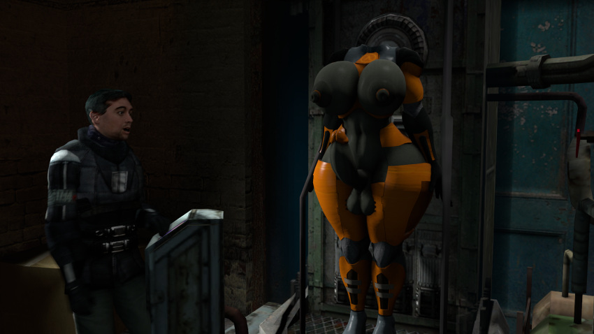 Barney Calhoun (Half-Life (Series)) Rule 34 Image