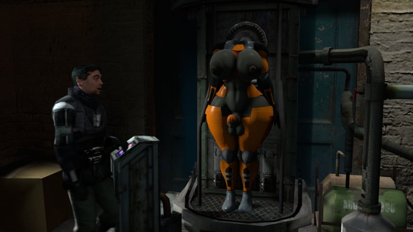 Barney Calhoun (Half-Life (Series)) Rule 34 Image