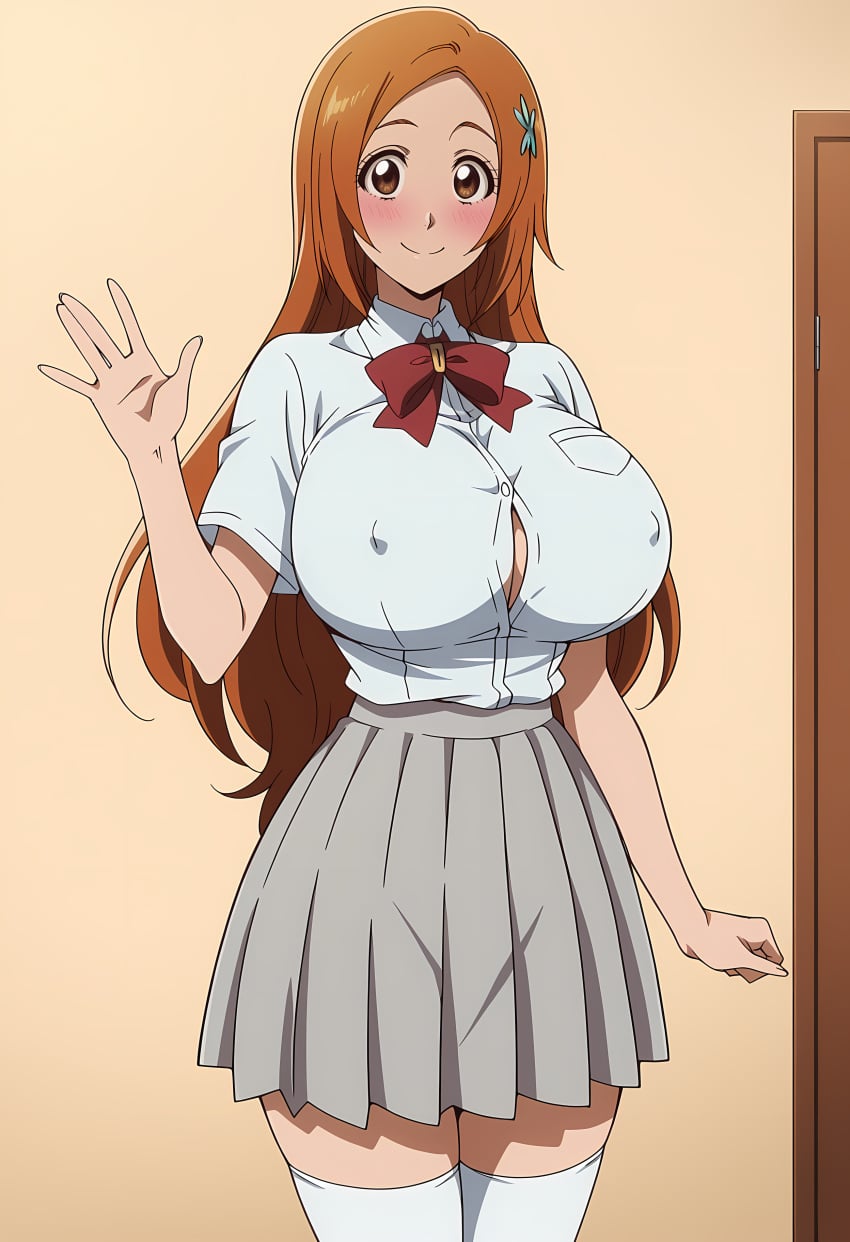 Inoue Orihime (Bleach) Rule 34 Image