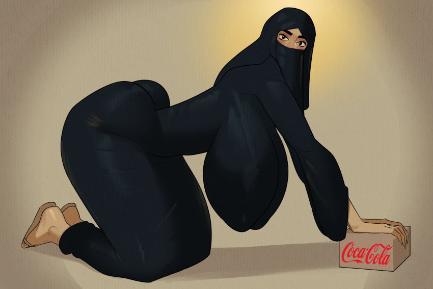 big_ass burka coca-cola female female_only meinfischer sole_female tagme twitter_link veil