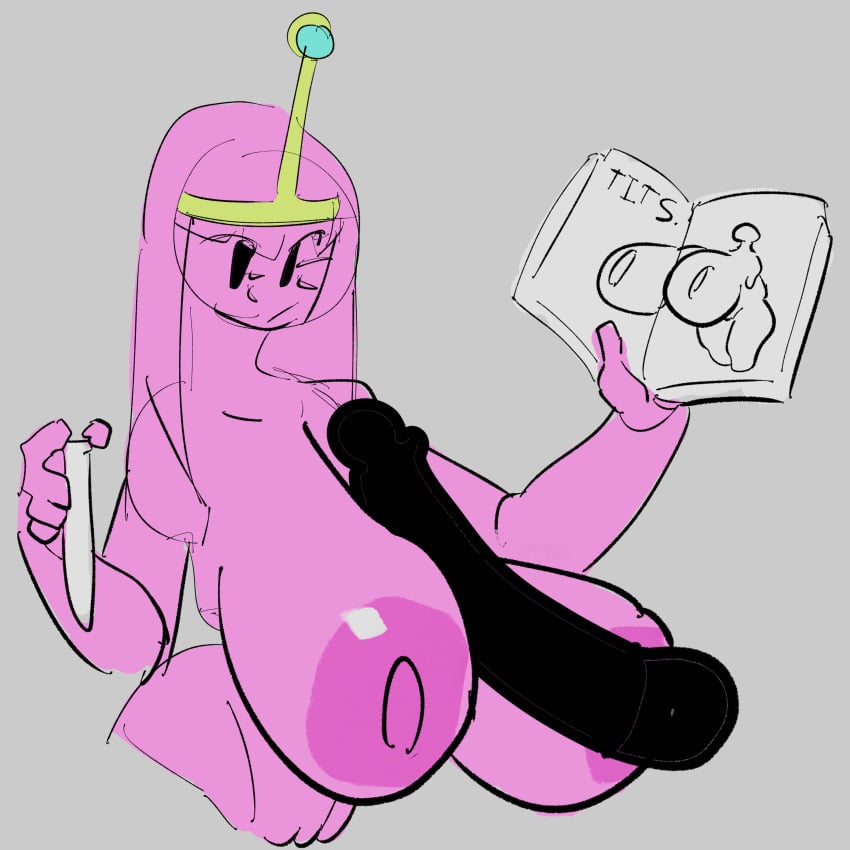 adventure_time animated greaseyhair paizuri princess_bubblegum titfuck titjob