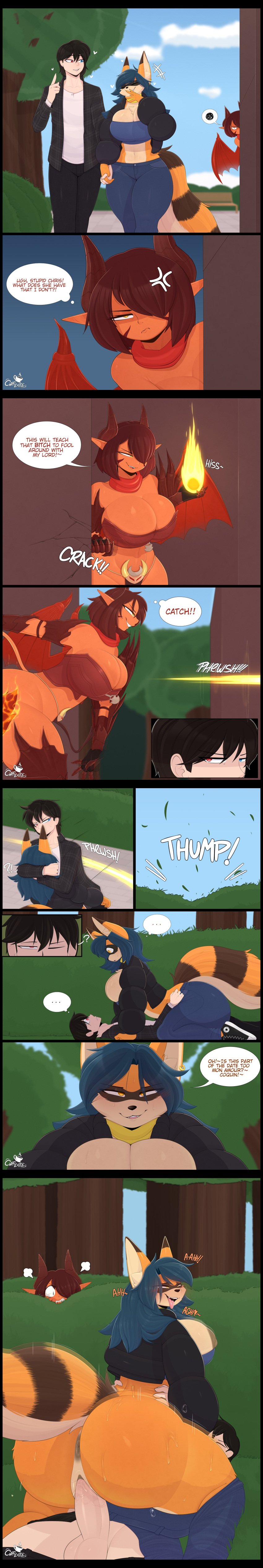 1boy 2d 2d_(artwork) 2d_artwork 2girls angry angry_expression angry_eyes angry_face anthro anthro_female armor armored_female ass balls ballsack big_ass big_balls big_breasts big_butt big_cock big_dick big_hips big_penis big_tail big_testicles big_thighs blue_eye blush blush_lines blushed_face blushing_female blushing_profusely breasts bubble_ass bubble_butt carmen_(spectre_cjm) chris_(spectre_cjm) cock coffilatte commission curvaceous curvaceous_female curvaceous_figure curves curvy_ass curvy_butt curvy_female curvy_hips curvy_thighs dialog dialogue dialogue_bubble dick dragon dragon_girl dragon_humanoid elizabeth_(spectre_cjm) fat_ass fat_butt female fire fireball fox furry furry_female hands_on_waist hips horns huge_ass huge_balls huge_butt huge_cock huge_hips huge_tail huge_testicles huge_thighs jealous jealous_female jealousy looking_at_another looking_back male multicolored_eyes multiple_images oc original_character original_characters outside outside_sex penetrated penetrating penis public pussy raccoon red_eye sex skimpy skimpy_clothes speech speech_bubble speech_bubbles tagme tail tall_image testicles text text_bubble thick_ass thick_butt thick_cock thick_dick thick_hips thick_penis thick_thighs thighs vagina vaginal_insertion vaginal_penetration vaginal_sex voluptuous voluptuous_body wide_ass wide_butt wide_hips wide_thighs yellow_eyes