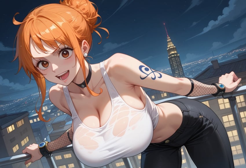 ai_generated female female_only lordwrath_ai nami_(one_piece) one_piece