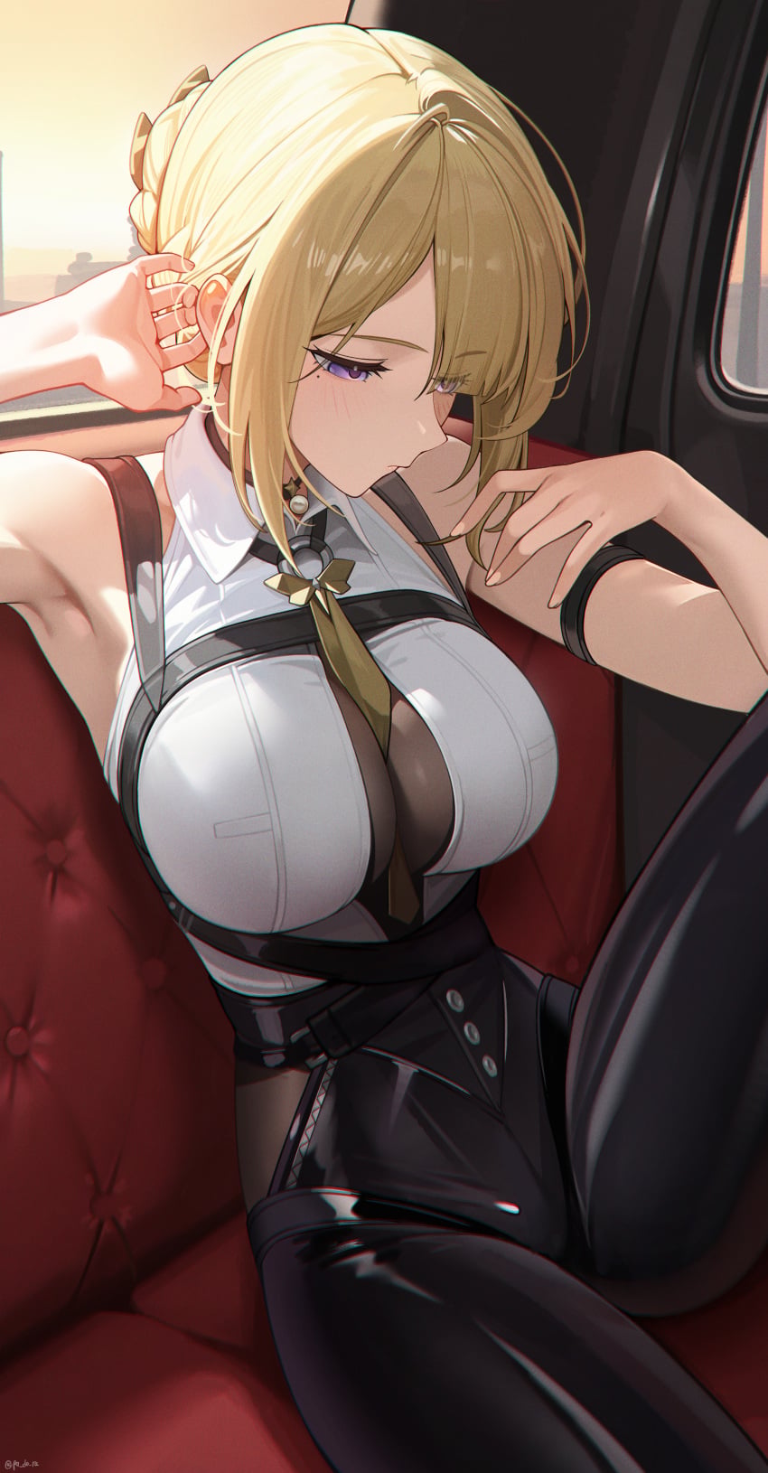 Evelyn Chevalier (Zenless Zone Zero) Rule 34 Image