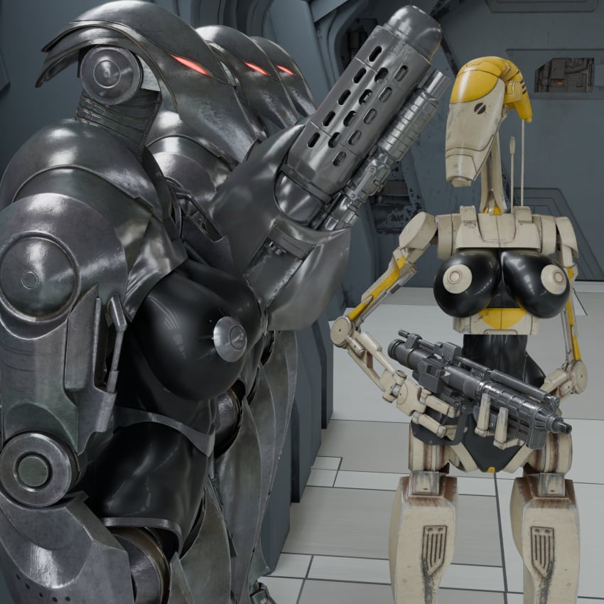 B1 Battle Droid (Star Wars) Rule 34 Image