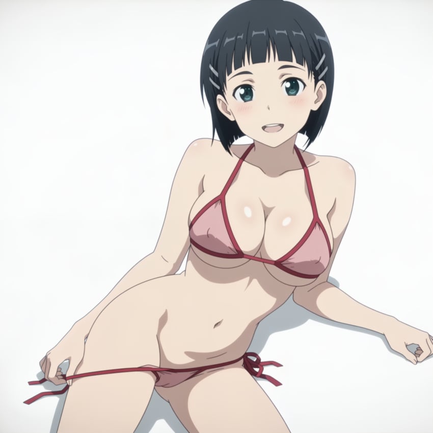 Kirigaya Suguha (Sword Art Online) Rule 34 Image